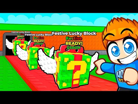 DOSTAŁEM PRZEDPREMIEROWO ŚWIĄTECZNE LUCKY BLOCKI w UKRADNIJ BRAINROT!