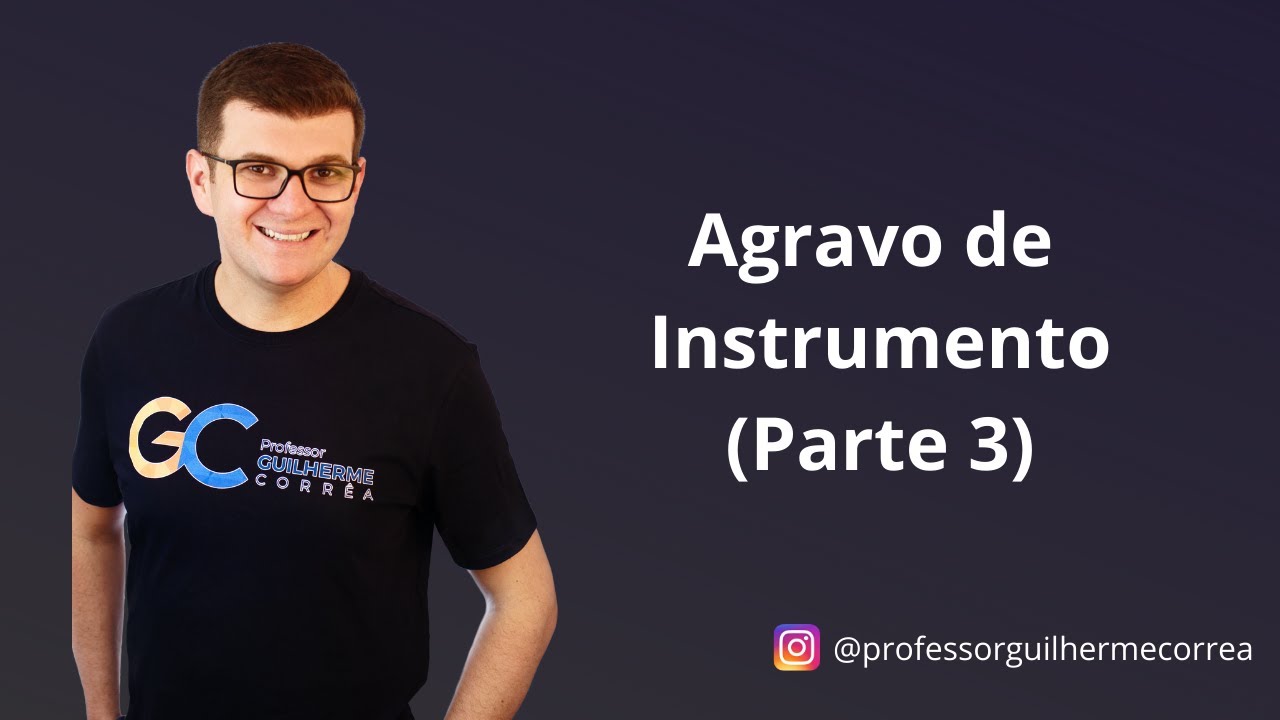 Processo Civil - Agravo de Instrumento - Parte 3