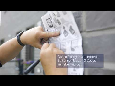 Montage TORMATIC Funkcode Taster DigiCode Premium für Garagentore