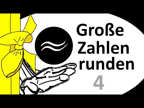 Große Zahlen runden - bis zur Million!