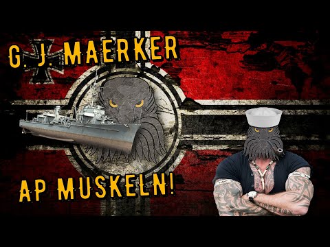 World of Warships Legends - G. J. MAERKER - Tier 7 - AP Muskeln! [deutsch/ gameplay]