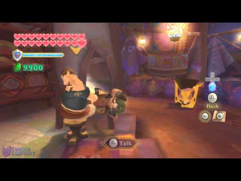 tLoZ - Skyward Sword HACKED - terrible seizure corruptions (precisely changeable)