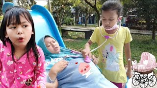 Download lagu GAWAT ‼️ IBU HAMIL MAU MELAHIRKAN DI TAMAN - Main Dokter Dokteran mp3