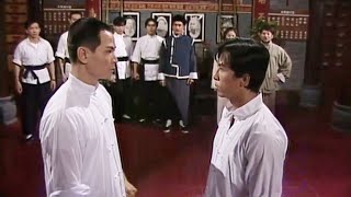 Donnie Yen fiercely beats Jingwu Sect's senior disciple in the ring, Huo Yuanjia stands in shock!