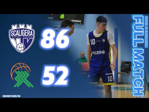 U15 Eccellenza | Tezenis Verona vs Basket Riviera | Match Day 6 | FULL MATCH | 02.11.2025