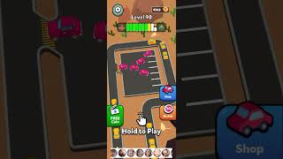 Clear the Lot Level 90 #shortsfeed #game #parking #chinesemilitary #shortsyoutube #gameplay #puzzler