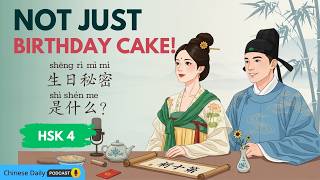 HSK 3 | Chinese Birthday Culture & Longevity Noodles | 中国人生日吃什么？| Chinese Daily Podcast