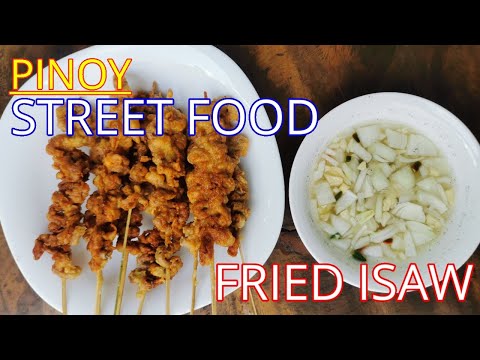 Pinoy Street Food - DIY Fried Isaw with Vinegar Sauce