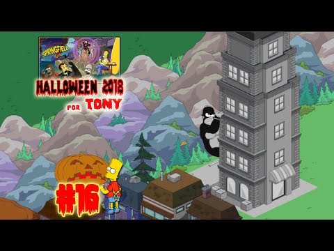 Los Simpson Springfield "Halloween'18: Cap. 16 - El Rascacielos de King Homer" por Tony