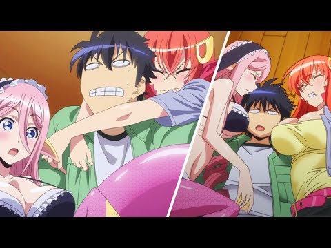 Living With Cute Monster Girls & Now They're Fall In Love With You