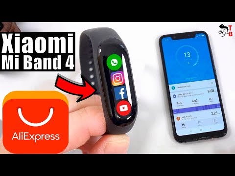 Купил Xiaomi Mi Band 4 с AliExpress Распаковка