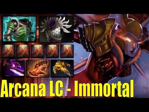 Dota 2 - Legion Commander Arcana Immortal Hard Carry - Dota 2 Progameplay