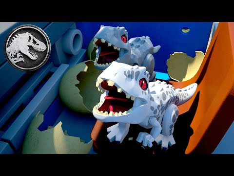 LEGO JURASSIC WORLD: DOUBLE TROUBLE - Part 1 [Full Episode]