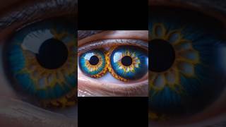 SCARY! Why do they have two PUPILS in their EYES? #eyes #abnormalrealities #viralshorts #viralvideo