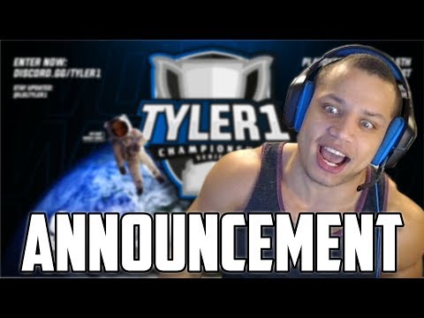 TYLER1 ANNOUNCES TCS 2019