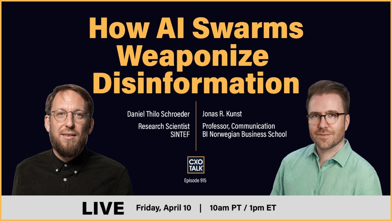 How AI Swarms Weaponize Disinformation