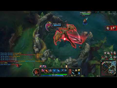 [kda 16/2/8] PTA Graves vs Xin Zhao Jungler Ranked Season 8 Patch 8.8