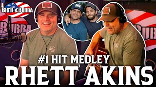 Rhett Akins Talks About The Origin Of "Thomas Rhett" And Performs A Medley Of His Number 1 Hits...