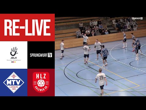 [RE-LIVE] Jugend-Bundesliga: MTV Lübeck vs. JSG HLZ Ahlen | SPRUNGWURF.TV