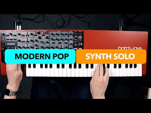 Modern Pop - Synth solo (Keys By Robert Svensson)