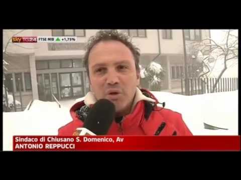 Intervista Sky su maltempo a Chiusano S.Domenico