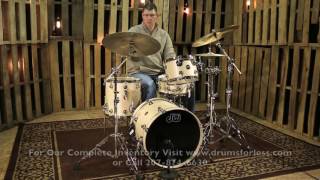 Video thumbnail for DW Performance Series Jazz Shell Pack in Satin Oil Natural by The Drum Shop - Portland, Maine