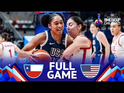 Chile v USA | Full Basketball Game | FIBA Women's AmeriCup 2025