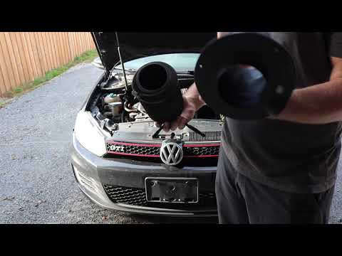 MK6 GTI APR Carbonio Filter Install/Replacement