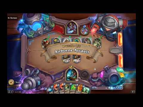 Solution Puzzle Lab Board Clear: Airborne Assault - Dr. Morrigan (1/5), Hearthstone Boomsday