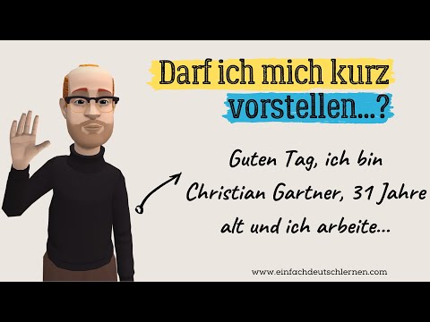 #76 Darf ich mich kurz vorstellen...? | Deutsch lernen durch Hören | A2 - B1  | UT: 🇩🇪 🇬🇧 🇹🇷