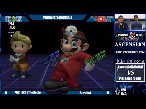 "Ascension 9/24/16" - The Doctor (Mario) v. Scraket (Lucas) - Winners Semis