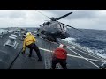 How Helicopters Land In Rough Seas