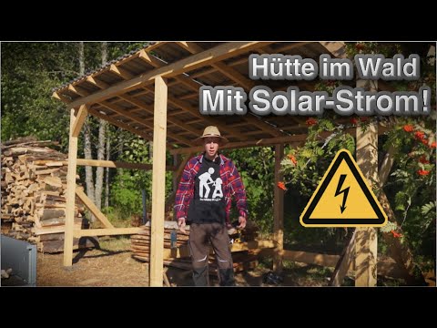 Holzhütte im Wald für 15€ bauen! Mit Werkzeug und Maschinen für 20.000€ 😉