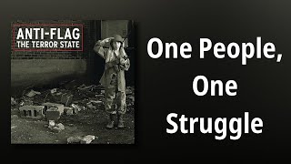 Anti-Flag // One People, One Struggle