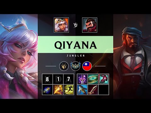 Qiyana Jungle vs Graves - TW Challenger Patch 25.17