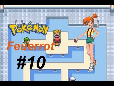 Let's Play Pokemon Feuerrot (German) #10-Misty, die Wassermeisterin