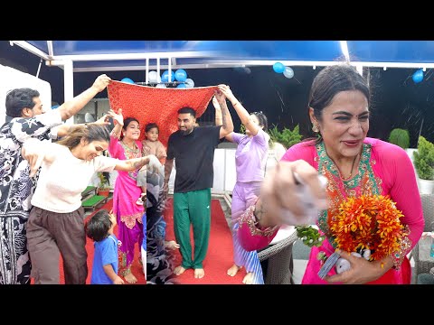 Grand Golu Armaan 8th wedding anniversary