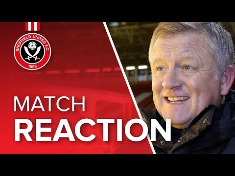 Chris Wilder's Rotherham reaction