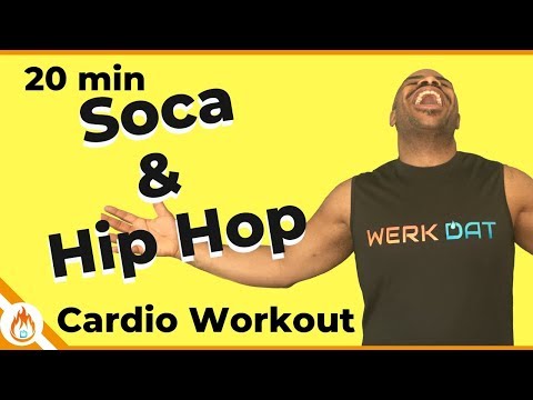 20 Minute Soca & Hip Hop Cardio Workout  - Werk Dat Dance Fitness
