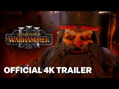 Total War: WARHAMMER III Forge of the Chaos Dwarfs Official Trailer