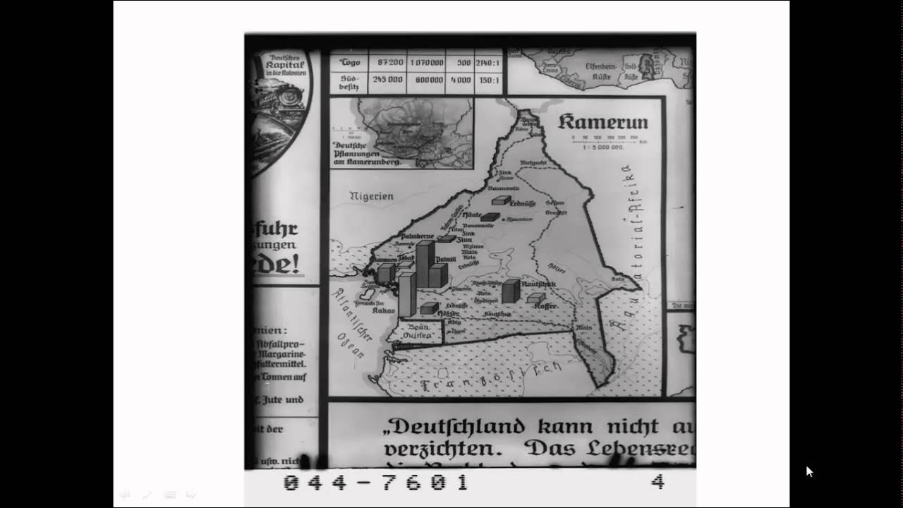 Maps of Cameroon in Colonial Context