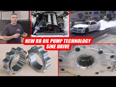 GT-R & RB Oil Pump Technology & Sine Drive - Motive Tech