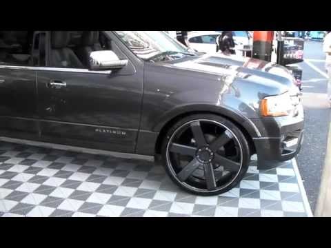 DUBSandTIRES.com 26" Dropstar 644 Custom Painted Rims 295/30-26 Pirelli Ford Expedition Hallandale