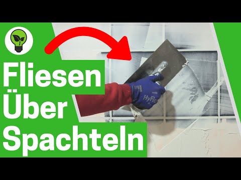 Fliesen Überspachteln ✅ GENIALE ANLEITUNG: Wie alte Wandfliesen im Badezimmer Spachteln & Verputzen?
