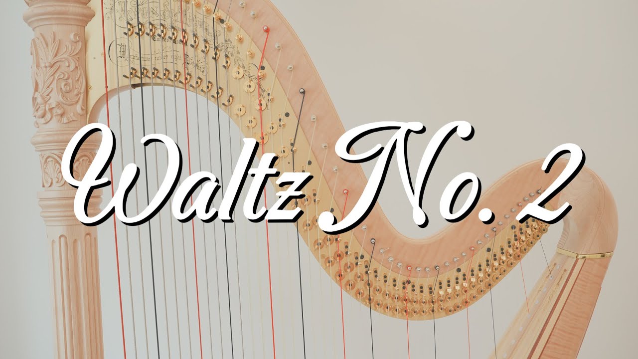 Waltz No. 2 - Dmitri Shostakovich - Harp Cover With Sheet Music