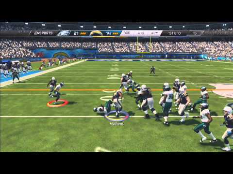 Epic Madden 25 Online Ranked Match - Chargers vs. Eagles (Comeback against a Michael Vick Cheeser)