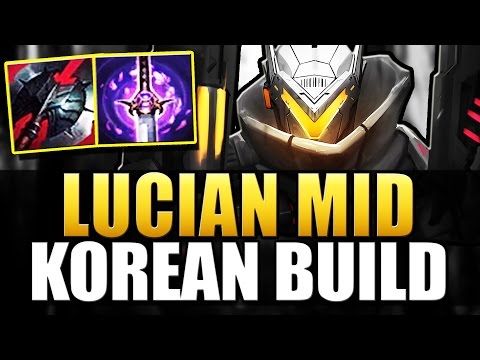LUCIAN MID | NEW KOREAN BUILD - League of Legends