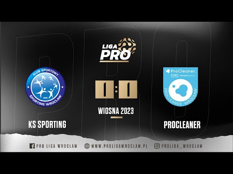 Skrót | KS Sporting - ProCleaner 1:1, Sezon Wiosna 2023, PRO Liga Wrocław, 15.06.2023