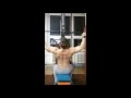 Michael Macek- Men's physique flexing