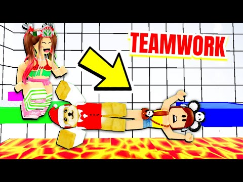 Roblox 3 PLAYER Teamwork Puzzles!